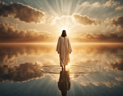 No One Comes To The Father Except Through Me, Jesus Walking, Christ Artwork, Jesus Artwork, Jesus Christ Artwork, Pictures Of Christ, Jesus Christ Art, Jesus Photo, Pictures Of Jesus Christ