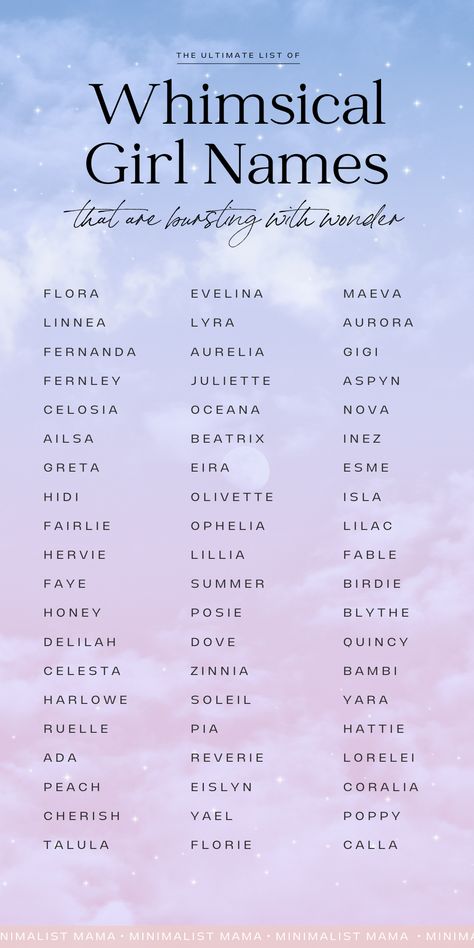 Flower Names For Girls, Nature Inspired Names, Unique Baby Girl Names, Mystical Names, Modern Baby Names, Nature Names, Boys Names, Uncommon Baby Names