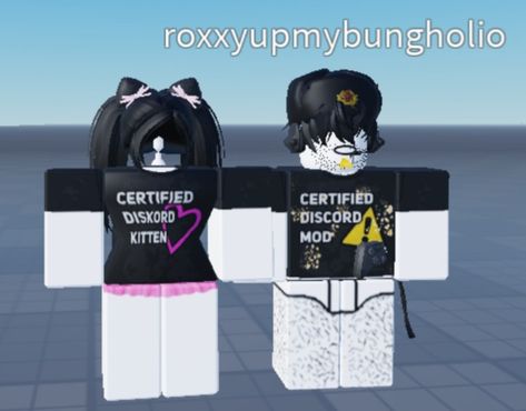 Matching Users Ideas, Funny Matching Roblox Outfits, Roblox R6 Matching Fits, Couples Roblox Avatars, Cheap Matching Roblox Outfits, Matching Outfit Roblox Couple, Matching Roblox Usernames For Couples, Roblox T Shirt Matching, R6 Matching Avatars