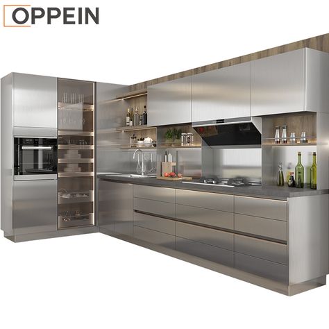 OPPEIN Gray Gloss L Shaped Modern Kitchen Cabinet Set Modular Price Modern Indoor Kitchen Cabinets https://m.alibaba.com/product/1600365013369/OPPEIN-Gray-Gloss-L-Shaped-Modern.html?__sceneInfo={"cacheTime":"1800000","type":"appDetailShare"} All In One Kitchen Unit, L Shaped Modern Kitchen, L Shaped Kitchen Cabinets, Grey Kitchen Furniture, Modular Kitchen Cabinet, Full Overlay Cabinets, Modern Kitchen Cabinet, Modern Grey Kitchen, Kitchen Set Cabinet