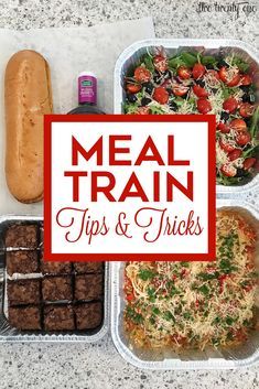 Easy Clean Up Meals, Meal For Sick Friend Families, Bake And Take Dinners, How To Transport Soup To Someone, Meals To Take To Sick Friends, Meals To Send To Family, Best Meals To Bring New Moms, Sick Meals Dinners, Make Now Bake Later Meals