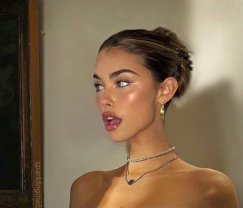 Madison Beer Makeup, Sunkissed Makeup, Make Up Inspiration, Makeup Looks Tutorial, Makeup Obsession, Makeup Pictures, Madison Beer, Prom Makeup, Clean Girl