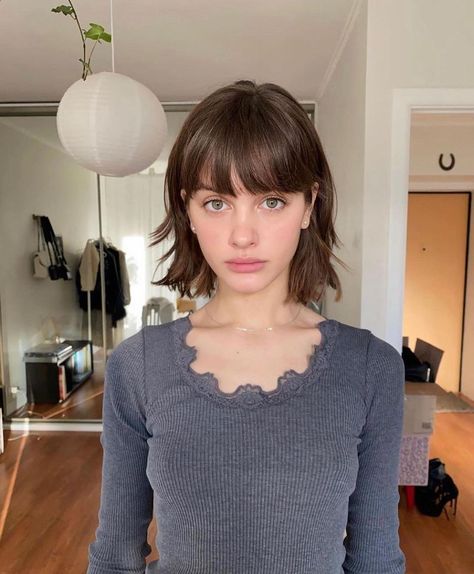 Short Haircuts With Bangs, Hair Inspiration Short, Short Hair Syles, Short Straight Hair, Shot Hair Styles, Haircuts Straight Hair, 짧은 머리, Cute Hairstyles For Short Hair, Short Hair Haircuts