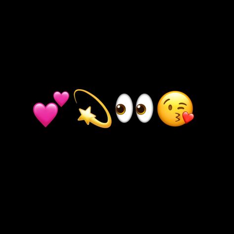 Love Emoji Png Black Screen, Iphone Emoji Love, Love Emoji Png, King Emoji, Emoji Pic, Love Emojis, Png Emoji, Phone Emoji, Black Emoji