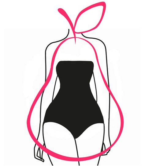 How To Dress A Pear Shaped Body | Yours Clothing Pear Body Reference, Pear Body Drawing, Pear Shaped Bodies, Shape Drawing, Drawing Apple, Dresses For Apple Shape, Dream Bodies, Body Shape Drawing, Pear Body