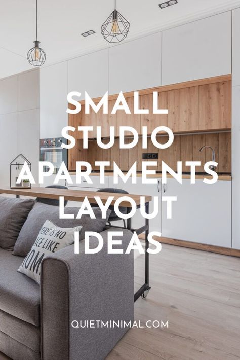 small studio apartment layouts Modern Studio Apartment Ideas, Tiny Studio Apartments Layout, Studio Type Apartment, Studio Apartment Plan, Studio Apartment Furniture, Small Apartment Floor Plans, Apartment Furniture Layout, Apartment Layouts, Small Apartment Layout