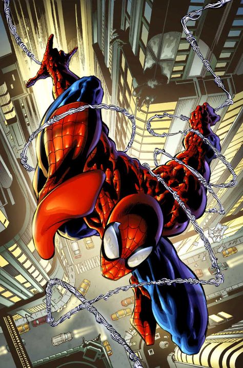 Amazing Spider-Man #509 by Mike Deodato Jr. Spider Man 2099, Comic Art Fans, Mike Deodato, Bd Art, Spiderman Artwork, Amazing Spider Man, Spiderman Comic, Marvel Comics Art, Spiderman Art