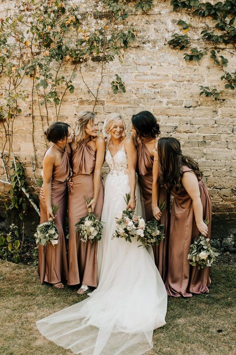 Bronze Bridesmaid Dresses Long Rousham House Wedding Wyldbee #wedding #bridesmaids Brown Silk Bridesmaid Dresses, Brownish Bridesmaid Dresses, Neutral Color Palette Bridesmaid Dresses, Tan Brown Bridesmaid Dresses, Bridesmaid Dresses Light Brown, Bridesmaid Dresses Mocha, Hazelnut Bridesmaid Dresses, Champagne Bronze Bridesmaid Dresses, Neutral Brown Bridesmaid Dresses