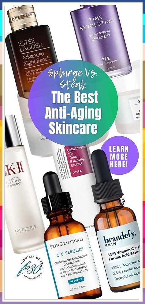 Discover 15 game-changing anti-aging skin care ideas to achieve youthful radiance. From serums to masks, these tips will help you combat the signs of aging and achieve glowing skin. Say goodbye to fine lines and wrinkles with these expert-approved anti-aging solutions. Best Serums For Face Anti Aging, Best Facial Serum Anti Aging, Dry Skin Care Routine Anti Aging, Vitamins For Anti Aging, Neck Serum Anti Aging, Skincare Over 40 Anti Aging, Skincare After 40, Best Face Serum Anti Aging, Skin Care Routine Over 45