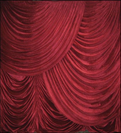 Small Theater Stage, Theater Curtains Aesthetic, Theatre Curtains Aesthetic, Small Stage Design, Stage Curtains Backdrop, Drapery Backdrop, Theatre Curtains Drawing, Velvet Theater Curtains, Curtain Theatre