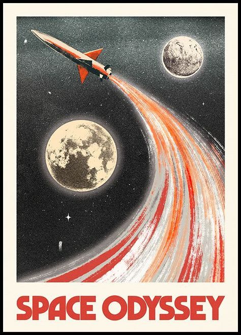 Product description Space ship Space ship in space Astonomi themed print with a space ship traveling across space between planets and stars. Bring the adventure of space into your home and find more inspiration in our "Space and astronomy" category.  17941-4