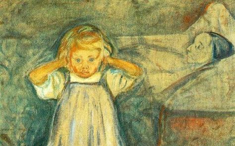 Childhood Art, Two Paintings, Highly Sensitive Person, Edvard Munch, Dissociation, Gcse Art, Urban Legends, Ap Art, Highly Sensitive