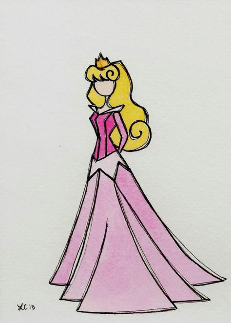 Aurora Doodles Disney, Disney Doodles, Drawing Hands, Cute Disney Drawings, Disney Art Drawings, Disney Princess Drawings, Princess Drawings, Princess Aurora, Easy Drawings Sketches