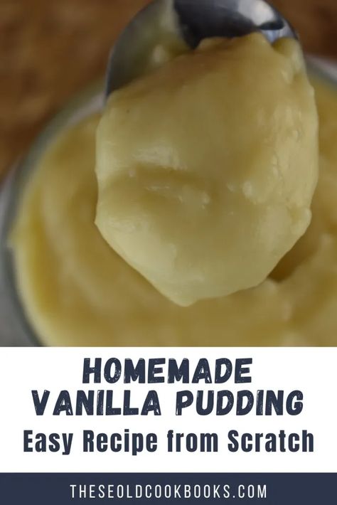 Old Fashioned Vanilla Pudding, Cooked Vanilla Pudding Recipes, Cornstarch Pudding Vanilla, Homemade Instant Vanilla Pudding, Gluten Free Vanilla Pudding Recipe, Vanilla Pudding Recipes Homemade, How To Make Pudding From Scratch, Home Made Pudding Recipes, Cooked Pudding Recipes