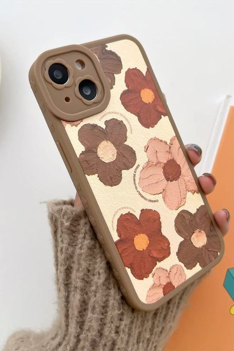 Frame Flower Design, Mobile Case Design, Phone Case Diy Paint, Frame Flower, Phone Cover Design, Diy Case, Design Phone Case, Unique Iphone Cases, Girl Phone Cases