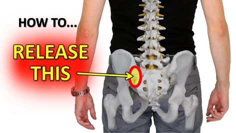 <p>Here’s 4 really quick techniques to self-release your own Sacroiliac joint for instantaneous SI joint pain relief. If you have pain or restriction around one of the bony lumps at the back of your pelvis, chances are your Sacroiliac joint is stuck. It can even refer pain to the glutes, the outer thigh, or the […]</p> Psoas Iliaque, Bursitis Hip, Outer Thigh, Hip Pain Relief, Body Pain Relief, Sciatica Exercises, Sciatica Pain Relief, Lower Back Pain Exercises, Lower Back Pain Relief