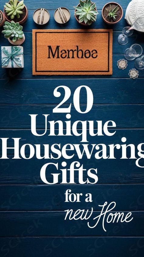 Find the perfect housewarming gift for a new homeowner with these unique ideas. From thoughtful gift baskets to personalized gifts, this list has it all. Save this pin for your next housewarming celebration!
 ... daha fazla House Warming Gift Ideas After Divorce, Best House Warming Gifts Unique, Gifts For A New Home Owner, Simple Housewarming Gift, House Warming Gifts For Friend, House Warming Registry List Ideas, Gift For House Warming New Homes, New Home Gifts Ideas, House Warming Gift Ideas For New Home