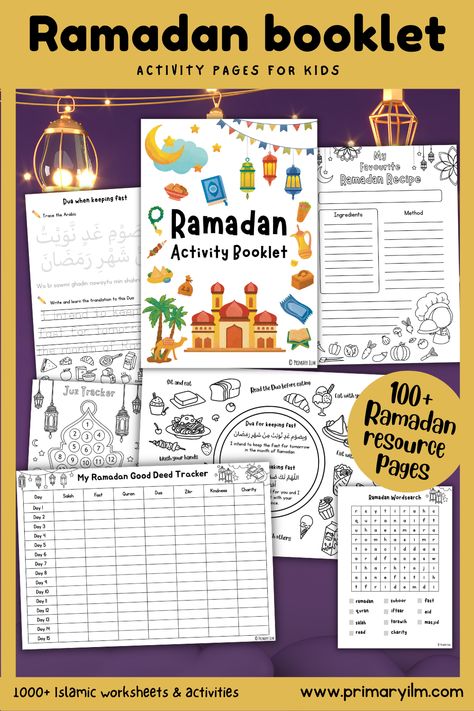 Ramadan Activity Book, Ramadan Printables, Ramadan Kids, Islamic Kids Activities, Printable Board Games, Ramadan Activities, Ramadan Crafts, Ramadan Recipes, Crafty Kids