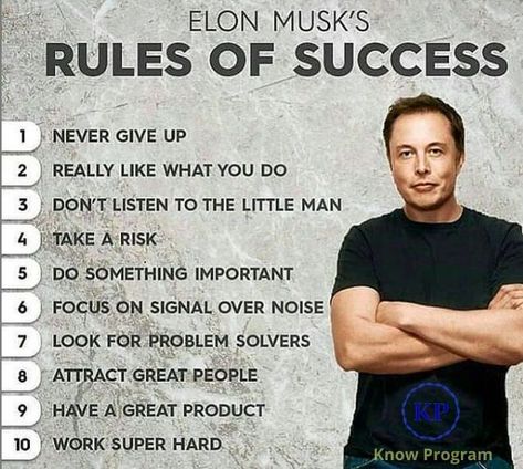 Elon Musk Quotes | Elon Musk Motivational Quotes | Elon Musk Best Quotes | Elon Musk Inspirational Quotes | Musk Quotes | Elon Musk Famous Quotes | Quotes of Elon Musk | Motivational Quotes by Elon Musk | Elon Reeve Musk FRS is a business magnate, industrial designer and engineer. He is the founder, CEO, CTO and chief …
  Top 25+ Elon Musk Motivational Quotes Read More »
The post Top 25+ Elon Musk Motivational Quotes appeared first on KNOW PROGR Elon Musk Quotes Inspiration, Rules Of Success, Elon Musk Quotes, Quotation Marks, Business Entrepreneurship, Inspirational Quotes For Women, Trendy Quotes, Mindset Quotes, Elon Musk