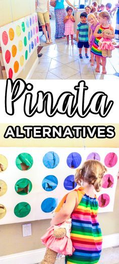 Pinata Alternatives | Punch Pinata  | Rainbow Punch Pinata | Rainbow Birthday Party | Party Activities | Kids Party. St. Patrick's Day Party Ideas | www.madewithhappy.com Pinata Alternative, Punch Pinata, Kids Birthday Party Activities, Rainbow Punch, St Patricks Day Party, Rainbow Themed Birthday Party, Party Activities Kids, Indoor Birthday, Rainbow Unicorn Party