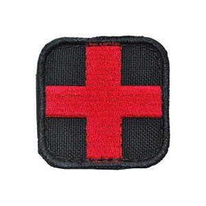 Medic Patch, Hunting Fishing Tattoo, Army Medic, Cross Patch, Combat Medic, Fishing Decals, Tactical Patches, Red Hook, Fish Logo