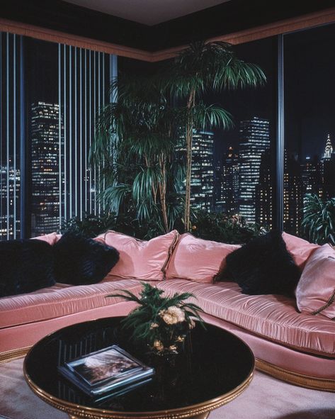 POV: Your luxury 1980s apartment in New York City 🪷 [AI] Get your wall posters on liminaldestinations.com and AI prompts on Ko-fi (links in bio!) • • • • #80sinterior #1980sinterior #80saesthetic #1980s #80svibes #80snostalgia #80sdecor #80s #80spenthouse #80smansion #vintage #interiordesign #homedecor #luxuryhomes #midcentury #midcenturymodern #postmodern #luxury #liminal #vaporwave #retrowave 80s Inspired Apartment, 1980s City Aesthetic, 80s Apartment Interior, 1980s Luxury Interior, Luxury 80s Interior, 1980s Room Aesthetic, Vaporwave Home Decor, 80s New York Apartment, 90s New York Apartment