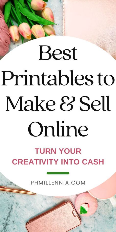 Digital Products 2023, Best Printables, Selling Printables, Printable Products, Diy Social Media, Online Selling, Money Making Jobs, Canva Tutorial, Create Digital Product