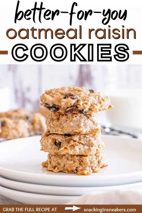 Healthy Oatmeal Raisin Cookies, Chewy Cake, Oatmeal Raisin Cookie Recipe, Oatmeal Raisin Cookies Healthy, Persimmon Recipes, Raisin Cookie, Cookie Recipes Oatmeal Raisin, Healthy Oatmeal Cookies, Lemon Scones