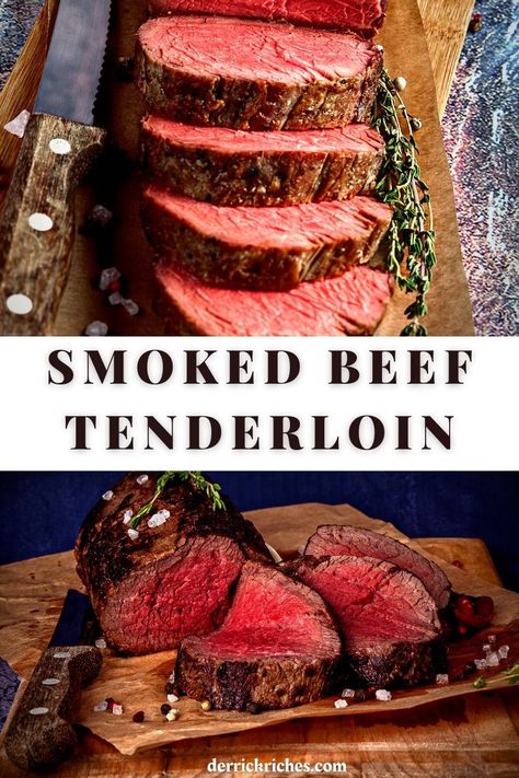 Best Beef Tenderloin Recipe, Smoked Beef Tenderloin, Tenderloin Beef, Perfect Beef Tenderloin, Beef Tenderloin Roast Recipes, Beef Tenderloin Recipe, Whole Beef Tenderloin, Beef Tenderloin Recipes, Beef Tenderloin Roast