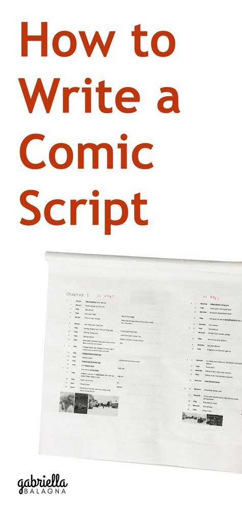 How to Write a Comic Script - Tips on Story, Format, & Editing - Writing A Comic, Script Format, Write Dialogue, Comic Book Writing, Story Format, Script Ideas, Make A Comic Book, Writing Development, Comic Script