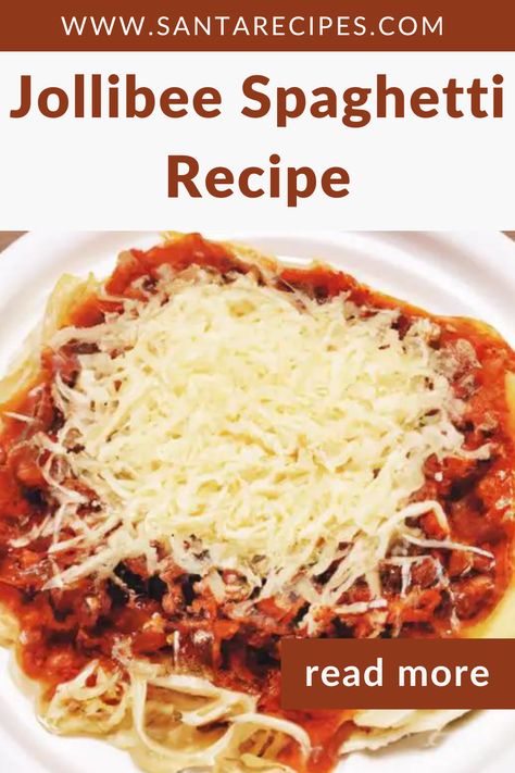 Are you a fan of Filipino cuisine and looking to recreate one of its most beloved dishes at home? Then check out the Jollibee spaghetti recipe. Jollibee Spaghetti Recipe, Beef Tapa Recipe Filipino, Jollibee Spaghetti, Filipino Spaghetti, Beef Tapa, Spaghetti Recipes Easy, Filipino Dish, Filipino Cuisine, Easy Spaghetti