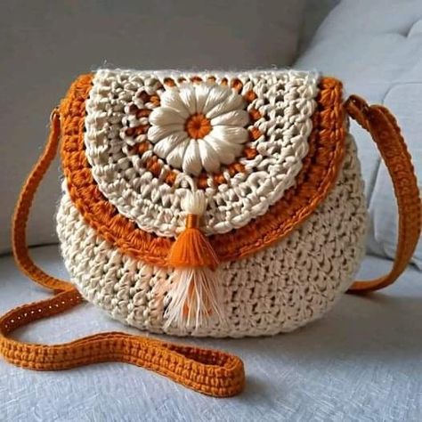 1 Hour Crochet Projects, Handbag Ideas, Crochet Backpack Pattern, Minion Crochet, Crochet Throw Pattern, Diy Crochet Bag, Crochet Shoulder Bags, Crochet Earrings Pattern, Crochet Handbag