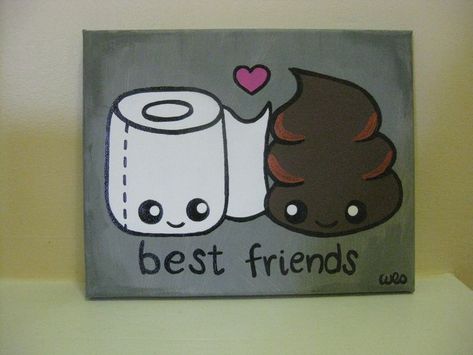 Friends Painting Canvases, Painting For Best Friend Canvases, Mini Canvas Art For Friends, Easy Painting For Best Friend, Easy Paintings For Friends, Paintings For Best Friends Canvases, Easy Paintings For Best Friends, Cute Painting Ideas For Best Friend, Cute Painting Ideas For Girlfriend