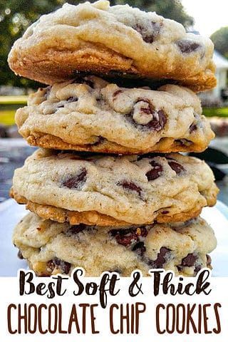 Soft Batch Chocolate Chip Cookies, Thick Chocolate Chip Cookies, Soft Chocolate Chip Cookies Recipe, Soft Batch, The Best Chocolate Chip Cookies, Best Chocolate Chip Cookies Recipe, Best Chocolate Chip Cookies, Cookie Exchange Party, Best Chocolate Chip