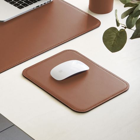 Elevate your workspace with our handmade leather mouse pad 🖱️✨ Crafted with precision and care, it’s the perfect blend of style and functionality. #Handmade #LeatherGoods #WorkspaceEssentials #Craftsmanship #egloohdesign @egloohdesign #desksetup #deskorganization #deskspace #mousepad #ergonomic Workspace Essentials, Leather Mouse, Leather Mouse Pad, Desk Space, Desk Setup, Desk Organization, Handmade Leather, Leather Handmade, Work Space