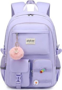 College Bags For Girls Student, Backpack For College, High School Bags, High School Teen, Student Laptop, Cute School Bags, Crocs Fashion, Stylish School Bags, Backpack Free