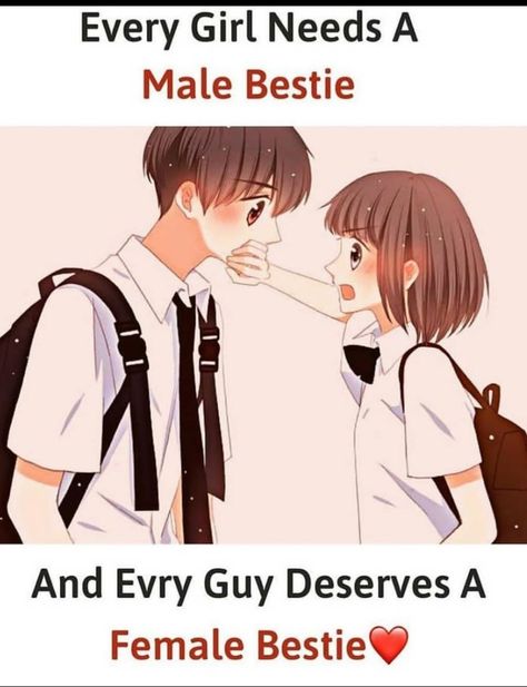 Male And Female Best Friends Quotes, Male Best Friend Quotes, Male And Female Best Friends, Female Bestie, Best Friend Meme, Guy Best Friend, Best Friend Quotes For Guys, Female Friendship, Cute Sketches