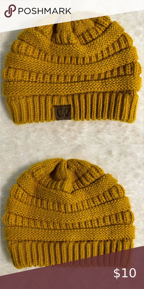 CC Mustard Color Beanie Mustard Color, Mustard, Plus Fashion, Closet, Fashion Tips, Fashion Trends, Clothes Design, Color, Design