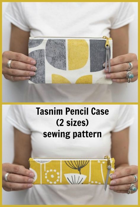 Zipper Storage Ideas, Pencil Case Sewing Pattern, Pencil Pouch Pattern, Boys Pencil Case, Pencil Pouch Diy, Pencil Case Tutorial, Pencil Case Sewing, Pencil Case Pattern, Edges Easy