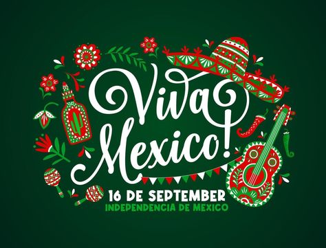 Viva mexico mexican independence day banner Mexico Independence Day, Independence Day Banner, Mexican Independence Day, Mexican Independence, Black Rose, Independence Day, Vector Art, Vector Free, Clip Art