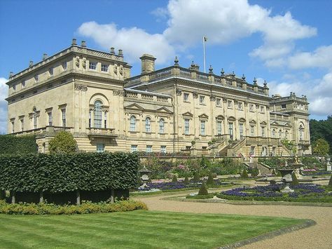 Harewood House Harewood House, Robert Adam, English Manor Houses, Castle Mansion, English Country House, Yorkshire England, Great House, Stately Home, West Yorkshire