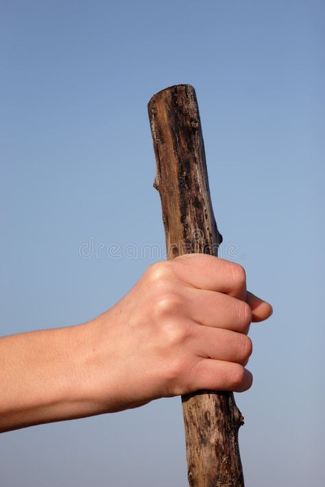 Hand holding wooden stick. Against blue sky , #ad, #wooden, #holding, #Hand, #sky, #blue #ad Hand Holding Staff Reference, Hands Gripping Reference, Hand Holding Something, Hand Anatomy, Hand Drawing Reference, Human Anatomy Art, Photography Inspiration Portrait, Anatomy Poses, Hand Reference