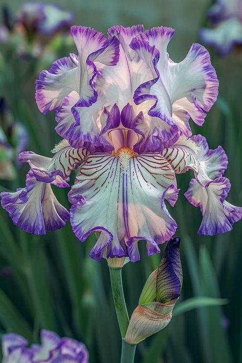 Iris Flowers Photography, Iris Flowers Landscaping, Iris Aesthetic Flower, Iris Flower Aesthetic, Iris Flowers Aesthetic, Iris Aesthetic, Russian Flowers, Iris Flowers Garden, Iris Plant