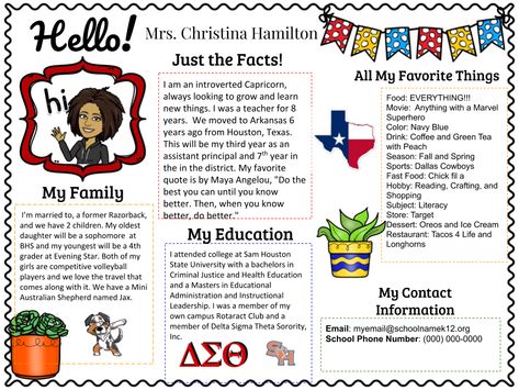 Get this FREEBIE to introduce yourself to your parents at Open House. As an assistant principal, I plan to use this to introduce myself to students. Introduce Myself Ideas Student, Introduce Myself Ideas, Introduce Yourself Ideas, Introduce Myself, Welcome New Principal To School, Introducing Myself Ideas, Middle School Assistant Principal, Principal Entry Plan Template, Principal Newsletter To Staff