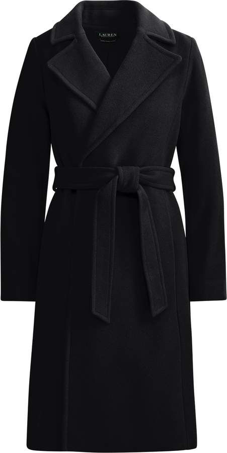 Ralph Lauren Wool-Cashmere Wrap Coat Mantel Outfit, Fall Fashion Coats, Black Wool Coat, Cashmere Wrap, Wrap Coat, Fall Coat, Coat Outfits, 가을 패션, Look Chic