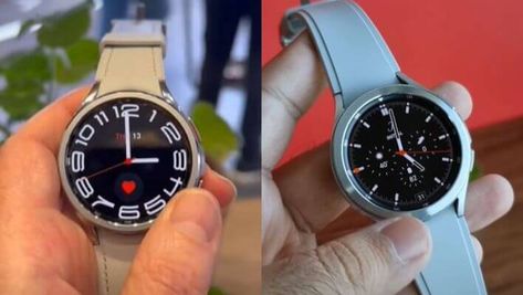 Samsung Galaxy Watch 6 Classic vs Watch 4 Classic Watch Aesthetic, Geek Gadgets, Samsung Galaxy Watch, The Watch, Wearable Technology, Fitness Tracker, Smartwatch, Smart Watch, Samsung Galaxy