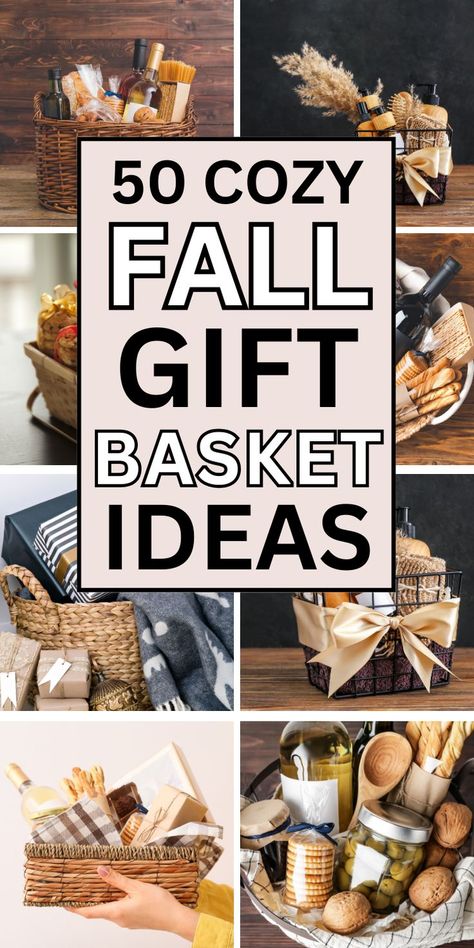 fall festival raffle basket ideas Themed Gift Baskets For Women, Thankful Basket Ideas, Fall Gift Basket Ideas, Fall Basket Ideas, Raffle Basket Ideas, Silent Auction Gift Basket Ideas, Thanksgiving Gift Basket, Kitchen Gift Baskets, Thanksgiving Baskets