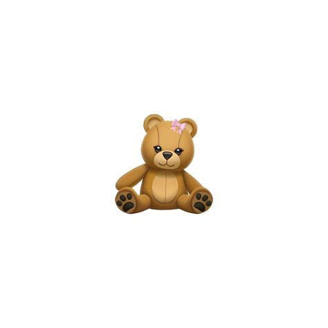 Coquette teddy bear emoji Custom Iphone Stickers, Emoji Bear, Coquette Teddy Bear, Teddy Bear Emoji, Sick Emoji, Bear Emoji, Phone Emoji, Wallpaper Coquette, Incredible Wallpaper