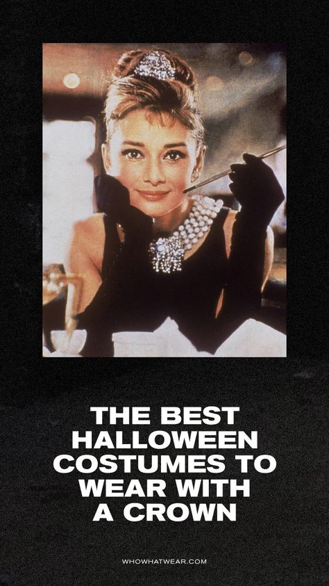 The best Halloween costume ideas you can wear with a crown Homecoming Queen Halloween Costume, Halloween Costumes With Tiara, Tiara Costume Ideas, Halloween Costumes With A Crown, Tiara Halloween Costumes, Halloween Costumes With Crowns, Costumes With Crowns, Royal Halloween Costume, Chanel Halloween Costume