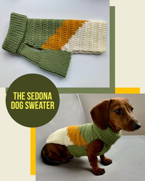 Dog Knit & Crochet Patterns | Free Patterns | CalicoRadio Crochet Dog Sweater Free Pattern Dachshund, Dachshund Dog Sweaters Crochet, Dachshund Crochet Sweater Pattern, Knitting Dog Sweaters Pattern Free, Crochet Puppy Sweater Pattern Free, Crochet Clothes For Dogs Free Pattern, Dachshund Dog Sweaters Free Pattern, Crochet Doggy Sweater Free Pattern, Xxs Dog Sweater Crochet Pattern